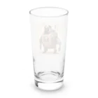 PUGおやじのロボパグ出動 Long Sized Water Glass :back