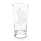 うさぎのうみちゃんねるショップの久保俊太郎作品 うさぎ騎兵No.113-うさぎのうみ Long Sized Water Glass :back