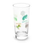 いきものや　のの（別館）のカエル！カエル！カエル！ Long Sized Water Glass :back