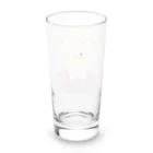 らくがき子さんのものづくり工房の✏️ワンコのきなこさん 〜もふもふ〜／名前あり Long Sized Water Glass :back