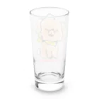 トイプードルのお爺さんのトイプードルのお爺さん Long Sized Water Glass :back