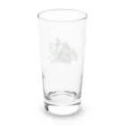 アトリエかののバイクを乗りこなす猫 Long Sized Water Glass :back