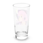 B_possibleのピンク髪の少女 Long Sized Water Glass :back