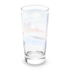 がぶちゃんのベネチア　ゴンドラの風景 Long Sized Water Glass :back