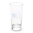 酒酔屋の爽ちゃんのneon city girl Long Sized Water Glass :back