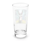 kstm_comの馬くんグッズ Long Sized Water Glass :back