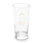 ハムスターとチンチラ kinchan_kohakuのはむちらバーガー(ハムスター、チンチラ) Long Sized Water Glass :back