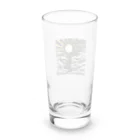 猫神様のありがたや〜（黒猫） Long Sized Water Glass :back