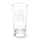 ワクワクセレブレイトのイルカくん Long Sized Water Glass :back