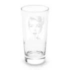 aoyama1964の驚く女性 Long Sized Water Glass :back