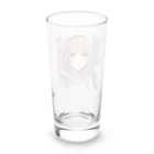 アポロンさんのお店の彼女の笑顔が輝くアートコレクション Long Sized Water Glass :back