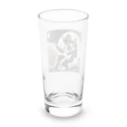 宇宙開発デザイン科の月面のギタリスト Long Sized Water Glass :back