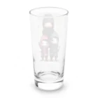 ニンニン忍者パンの愛くるしい忍者イラストのグッズ Long Sized Water Glass :back