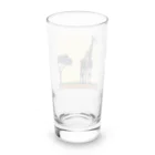 ほっこりグッズBASEのキリンさん Long Sized Water Glass :back