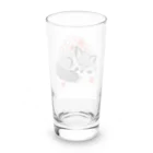 Shihiroの桜と銀ぎつね Long Sized Water Glass :back