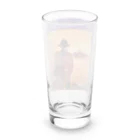 maguro8xpの夜明け前　maguro Long Sized Water Glass :back