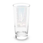 AI職人👨‍🏭のAI「ディストピアに希望の光」 Long Sized Water Glass :back