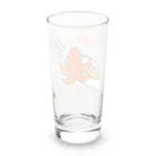 マキロン公式グッズ独占販売店のタコさんウインナーと目玉焼き Long Sized Water Glass :back