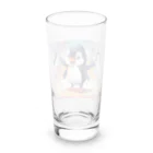 MistyStarkのペンギンダンス Long Sized Water Glass :back