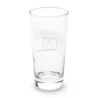 てんてけてんのバイクに威嚇する男 Long Sized Water Glass :back