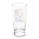 busabusaの彼女とかわいいネコ Long Sized Water Glass :back