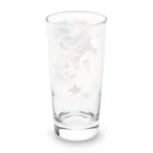 AIと愛とARTのSHOPの花と少女 Long Sized Water Glass :back