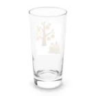 水墨悠遊の秋の風物アイテム Long Sized Water Glass :back