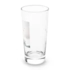 トナカイウサギグループの空の果てへはまだ遠いロンググラス Long Sized Water Glass :back