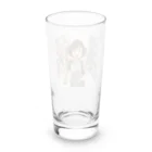 底辺の底辺好きな事を気ままに…。の走る元気な女の子 Long Sized Water Glass :back