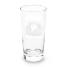 わんにゃんsucculentの猫と多肉 Long Sized Water Glass :back