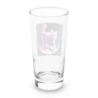 ニャーちゃんショップのムーンキャット【月で暮らす猫】 Long Sized Water Glass :back