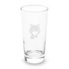 にゃんたれのグレーマーブル・ハチワレ仔猫コレクション Long Sized Water Glass :back