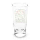 ショップ®️_生き物大好きのステンドグラス風カエル Long Sized Water Glass :back