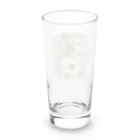 千裕アトリエ（いつもありがとう）のグリーンティーのアート　green tea art Long Sized Water Glass :back