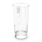 nya-mew（ニャーミュー）の家猫(イエネコ)は見た Long Sized Water Glass :back