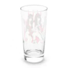 HELLOの赤デビル女ダ・ゾーン Long Sized Water Glass :back