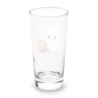 Vasetti_pressの可愛いおばけとカボチャ Long Sized Water Glass :back