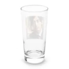 0416artのイケメンサラリーマン Long Sized Water Glass :back