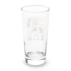 じゅんじゅんの怖かわ猫(複数) Long Sized Water Glass :back