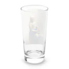 名画館のフェルメール「牛乳を注ぐ女」　ヨハネス・フェルメールの絵画【名画】 Long Sized Water Glass :back