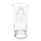 chicodeza by suzuriのカエル好きな女の子 Long Sized Water Glass :back