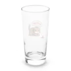 amakanaのまる耳ねこのほっこり時間 Long Sized Water Glass :back