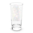 かわいい娘ショップのレインボウ娘 Long Sized Water Glass :back