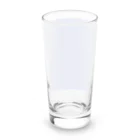 B-catの微生物パターン青_アイテムいろいろ Long Sized Water Glass :back