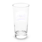 猫とカフェのトナカイの休息 Long Sized Water Glass :back