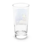 絵を描く人【のなまに】の月夜のカエル Long Sized Water Glass :back