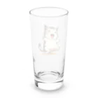 マッハSHOPのAI天風猫(笑顔1) Long Sized Water Glass :back