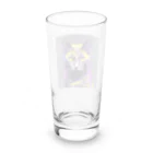 ながさわショップのnight cat Long Sized Water Glass :back