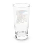 anagram12の見つめる子猫 Long Sized Water Glass :back