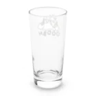 清く正しく美しくsuzuri支店のたれオオオバナ Long Sized Water Glass :back